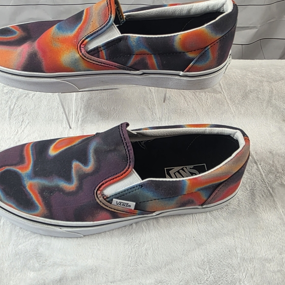 Mens Vans Classic Slip On Dark Aura Multicolor Sk8 Shoe VN0A4U38WN0 main image 5